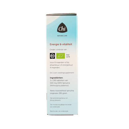 Chi Spirulina navul bio 570.00 Tabletten
