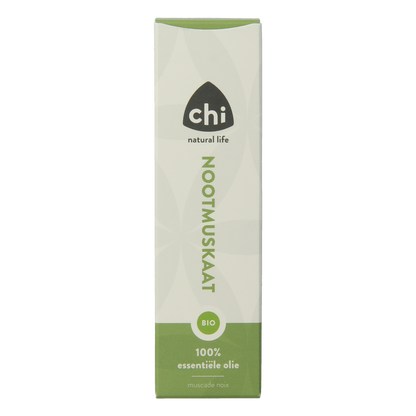 Chi Nootmuskaat olie eko bio 10.00 Milliliter