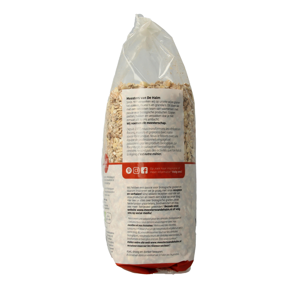 De Halm Muesli noten bio 750.00 Gram