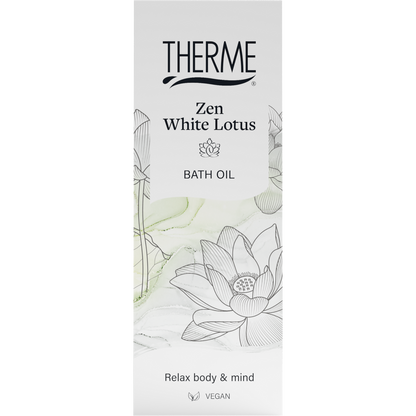 Therme Zen white lotus bath oil 100 Milliliter