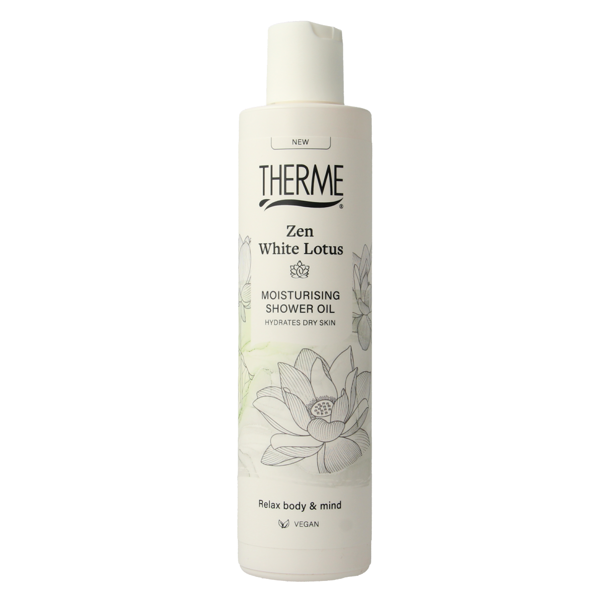 Therme Zen white lotus moisturising shower oil 250.00 Milliliter