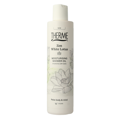 Therme Zen white lotus moisturising shower oil 250.00 Milliliter