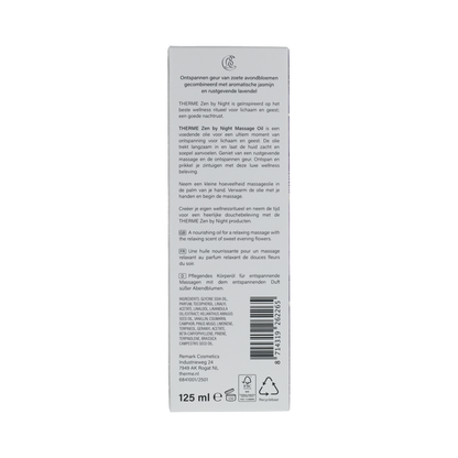 Therme Therme Zen by Night Massage Oil 125.00 Milliliter