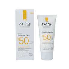 Zarqa Sunfluid SPF50 sensitive 50.00 Milliliter