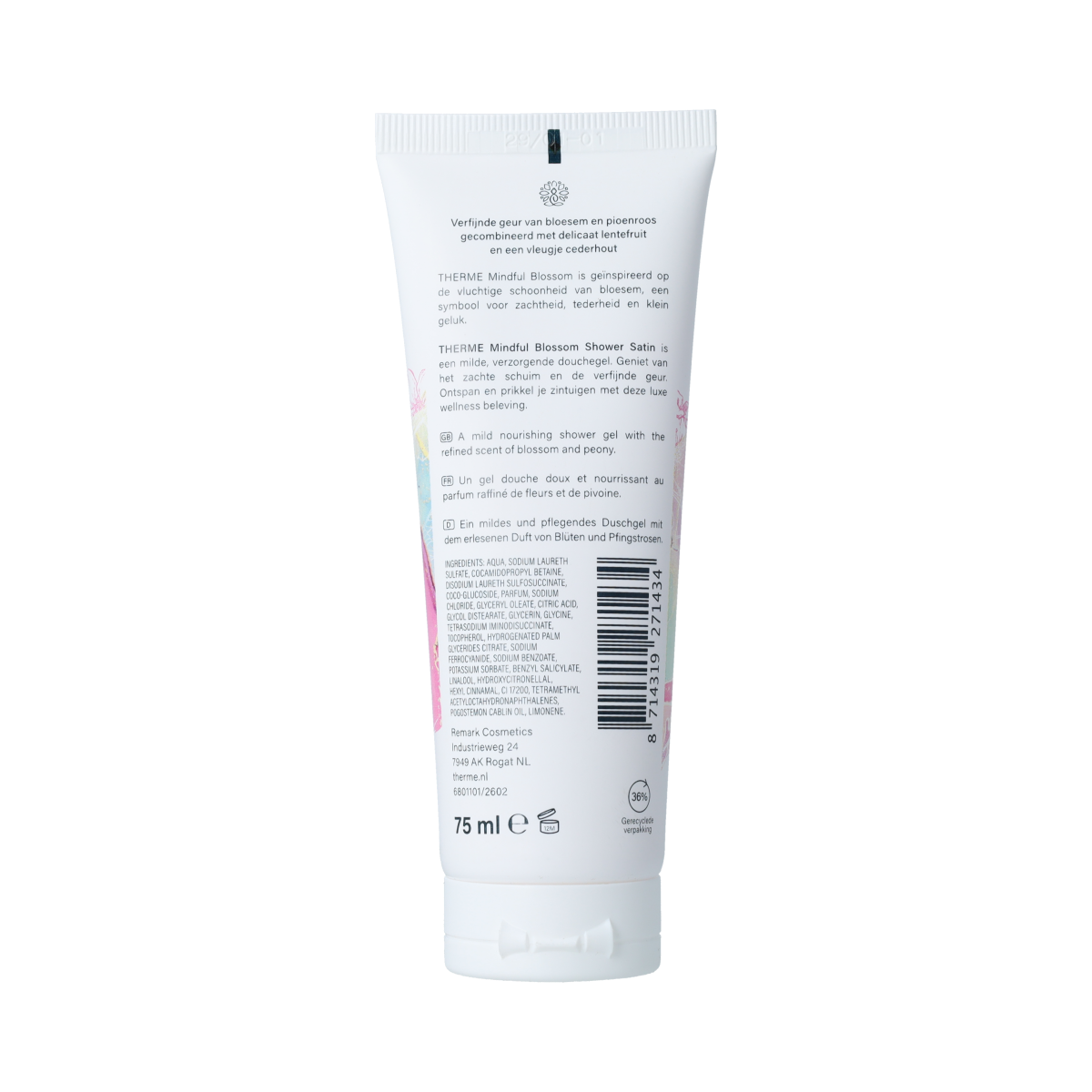 Therme Therme Mindful Blossom Shower Satin 75.00 Milliliter