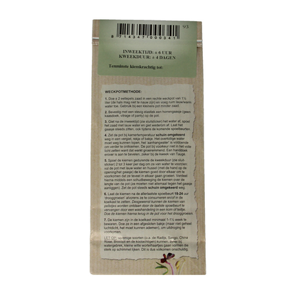 Peuleschil Alfalfazaad bio 140.00 Gram
