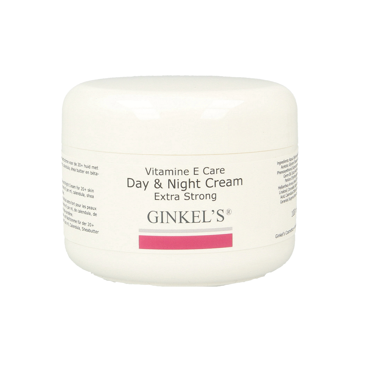 Ginkel's Vitamine E creme extra sterk 100.00 Milliliter