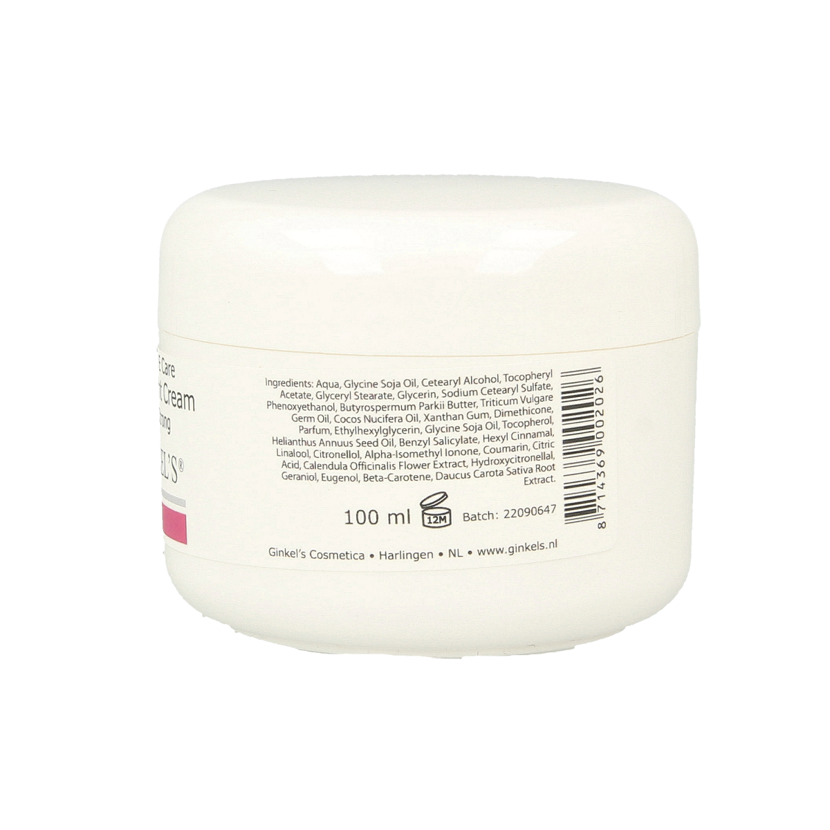 Ginkel's Vitamine E creme extra sterk 100.00 Milliliter