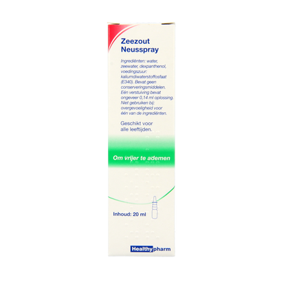 Healthypharm Zeezout neusspray 20.00 Milliliter
