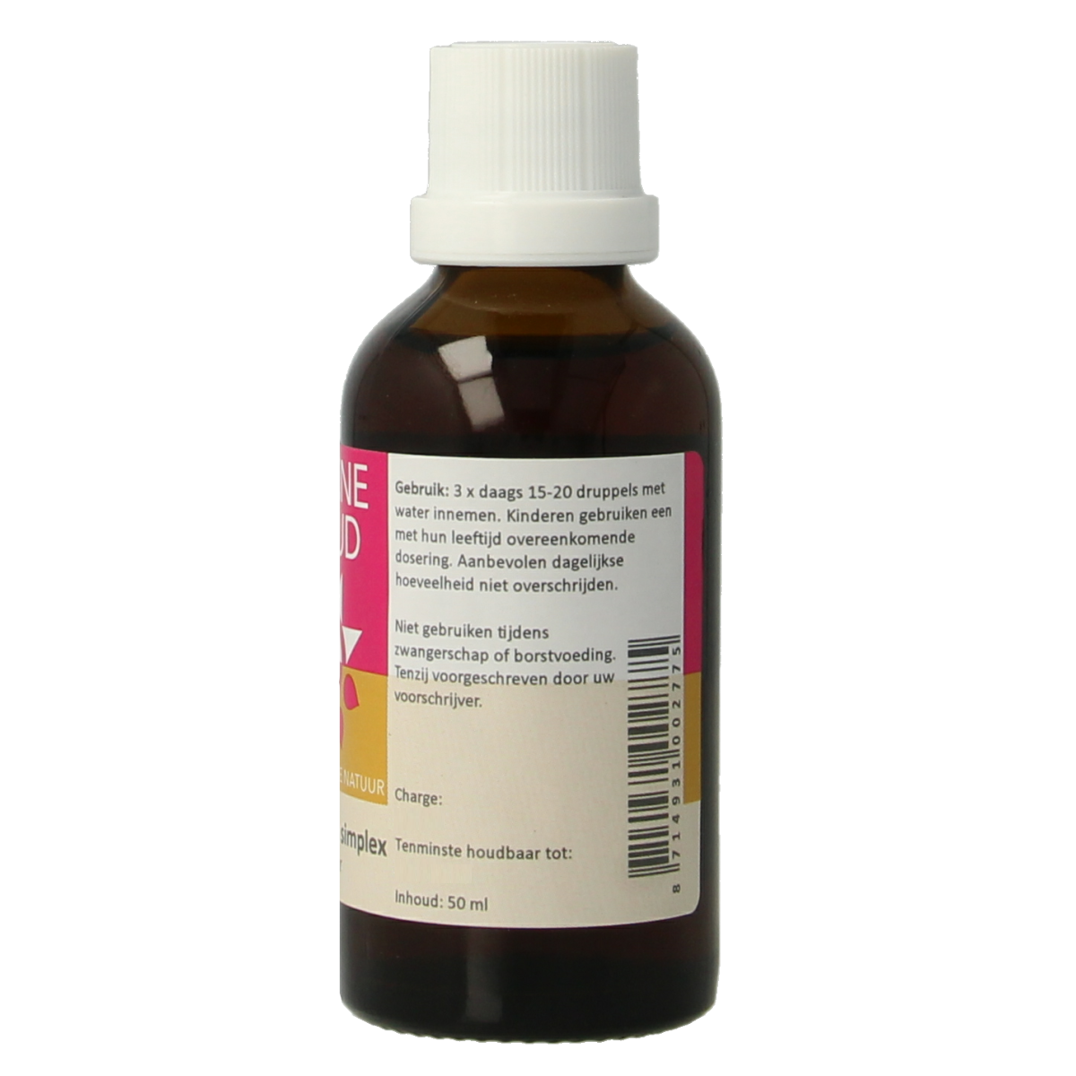 Zonnegoud Agnus castus simplex 50.00 Milliliter