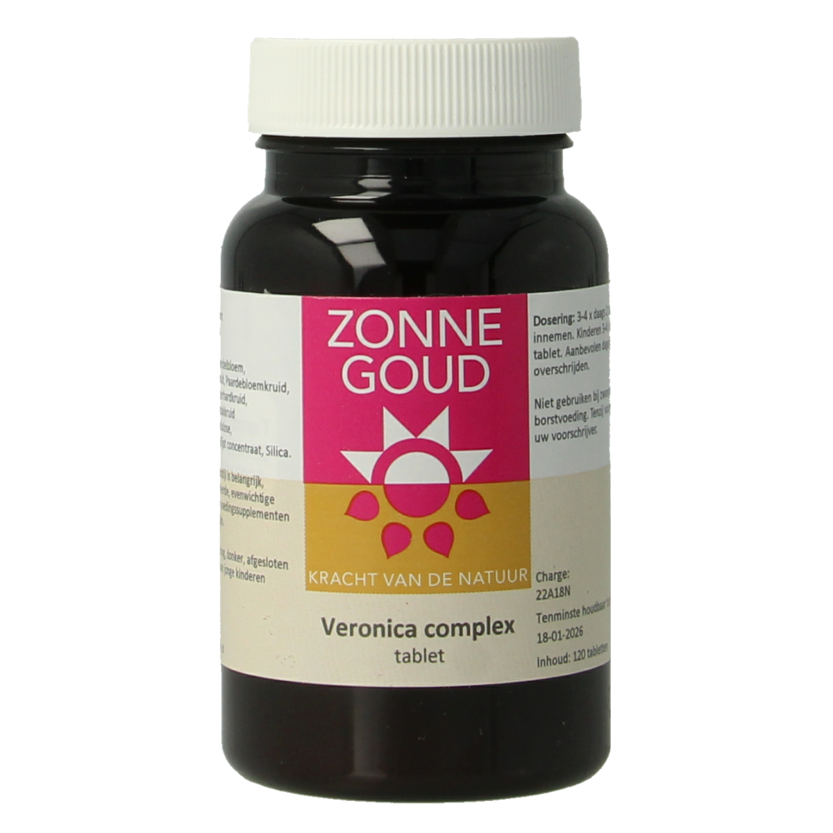 Zonnegoud Veronica complex 120.00 Tabletten