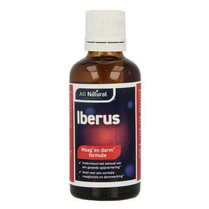 All Natural Iberus maag darm formule 50.00 Milliliter