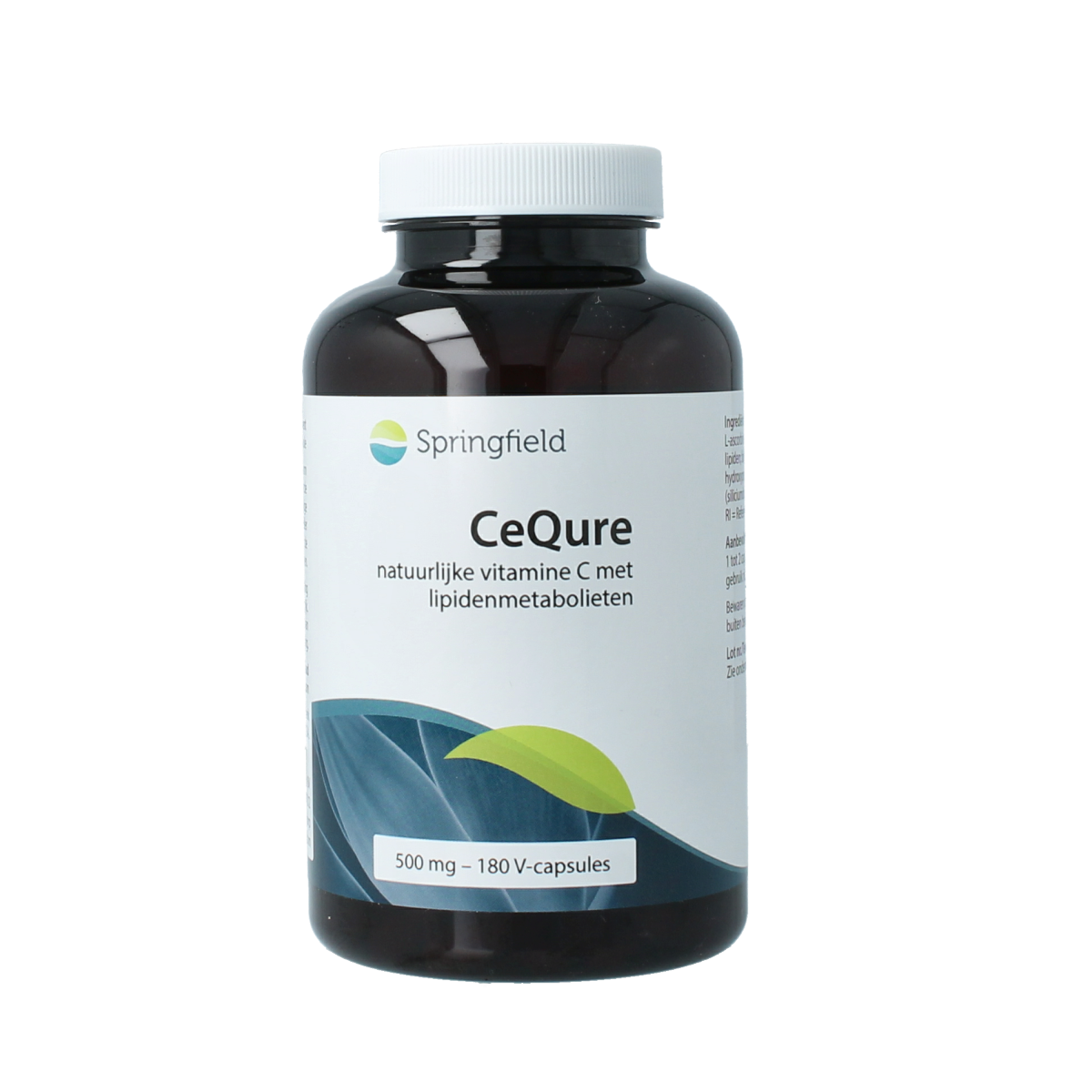 Springfield Cequre 500mg vitamine C 180.00 Vegetarische capsules