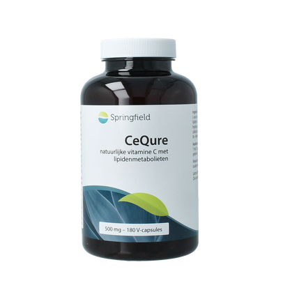 Springfield Cequre 500mg vitamine C 180.00 Vegetarische capsules