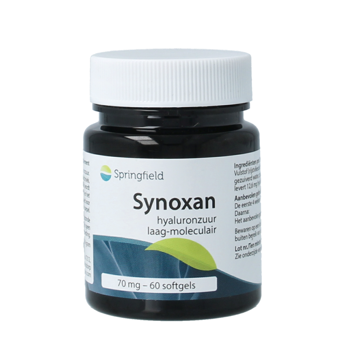 Springfield Synoxan hyaluronzuur low-molec 70 mg 60.00 Softgels
