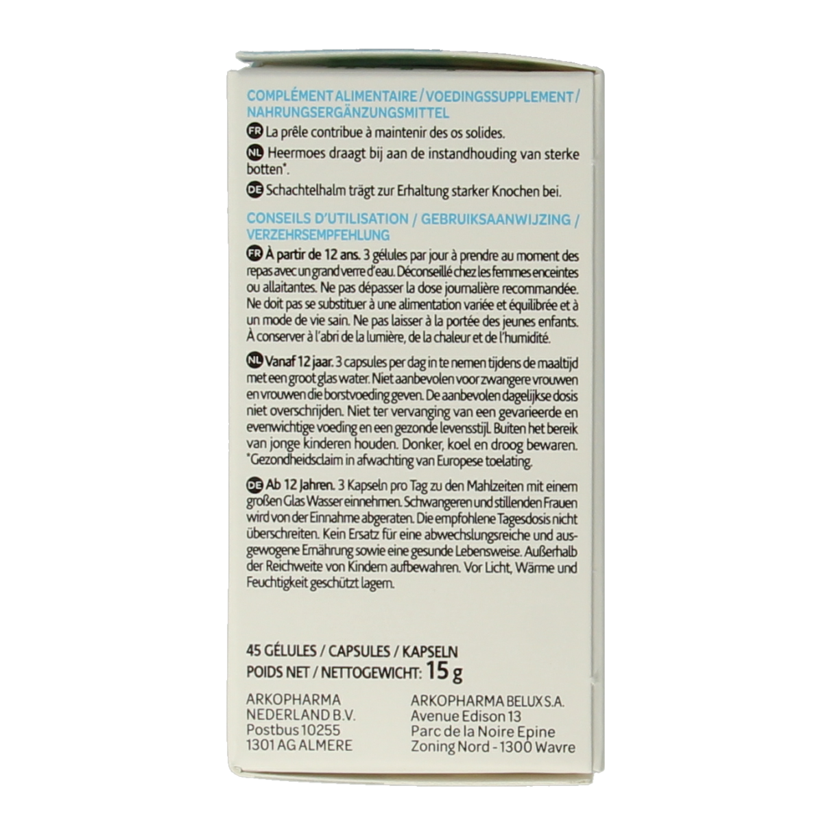 Arkocaps Heermoes 45.00 Capsules