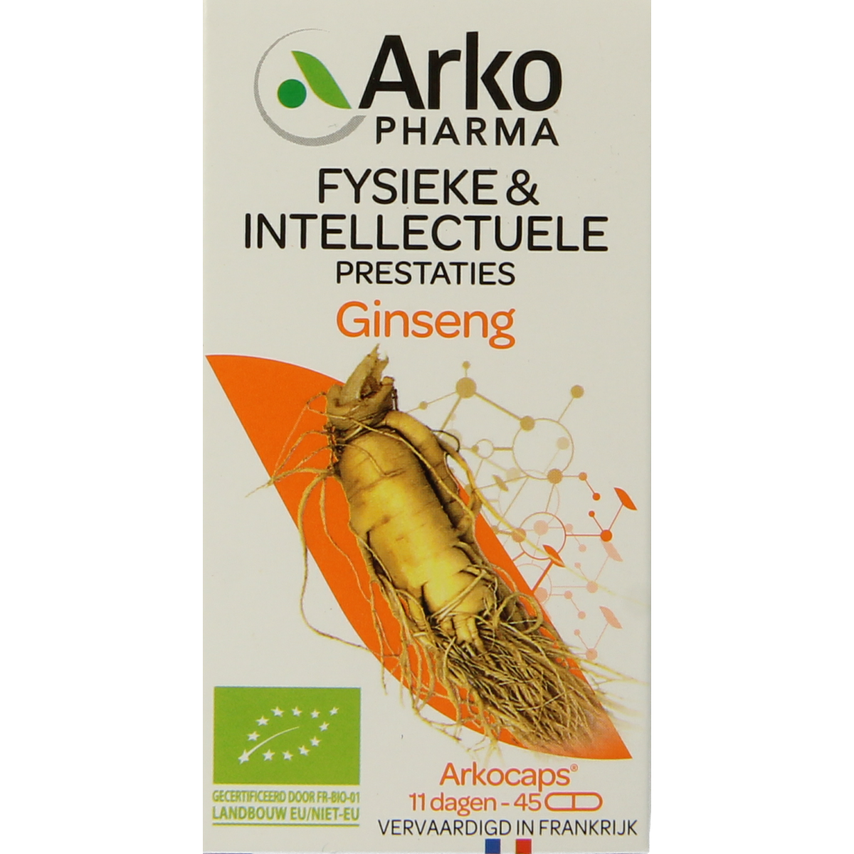 Arkocaps Ginseng bio 45.00 Capsules