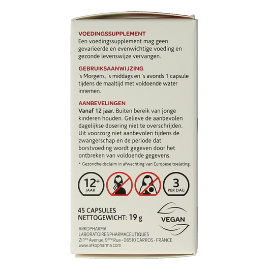 Arkocaps Meidoorn bio 45.00 Capsules