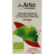 Arkocaps Ginkgo bio 150.00 Capsules