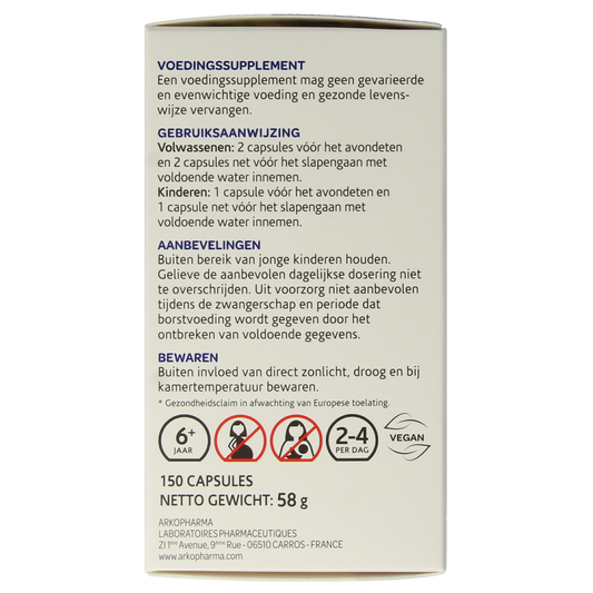 Arkocaps Goudpapaver 150.00 Capsules