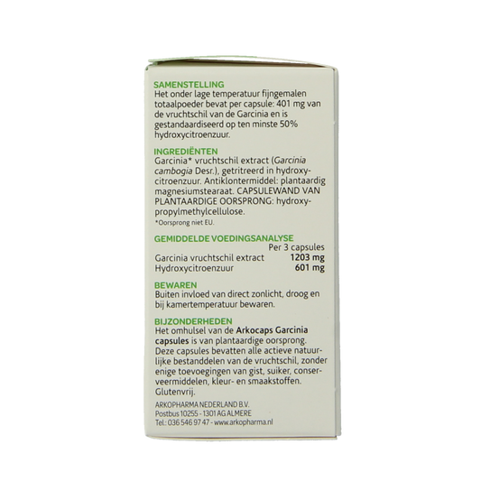 Arkocaps Garcinia 45.00 Capsules