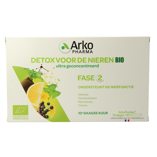 Arkofluids Detox nieren bio 10.00 Ampullen