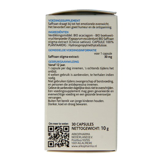 Arkocaps Saffraan bio 30.00 Capsules