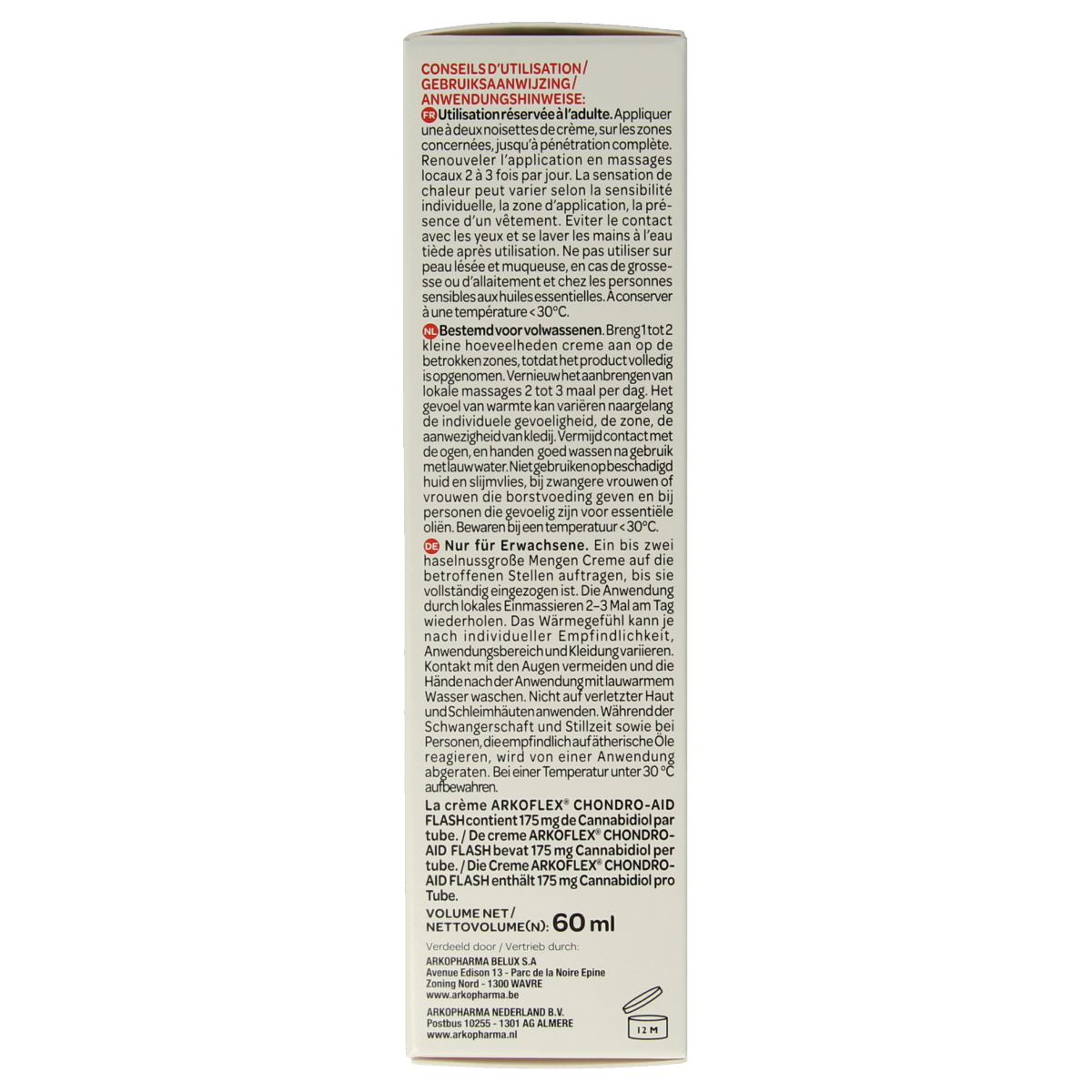 Arkoflex Flash creme 60.00 Milliliter