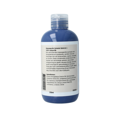 Volatile Massageolie belaste spieren 250.00 Milliliter