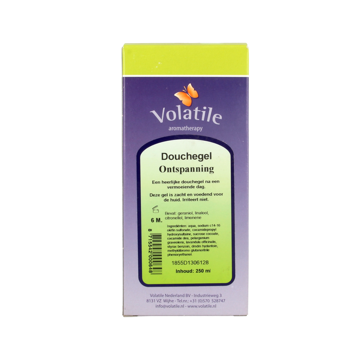 Volatile Douchegel ontspanning 250.00 Milliliter
