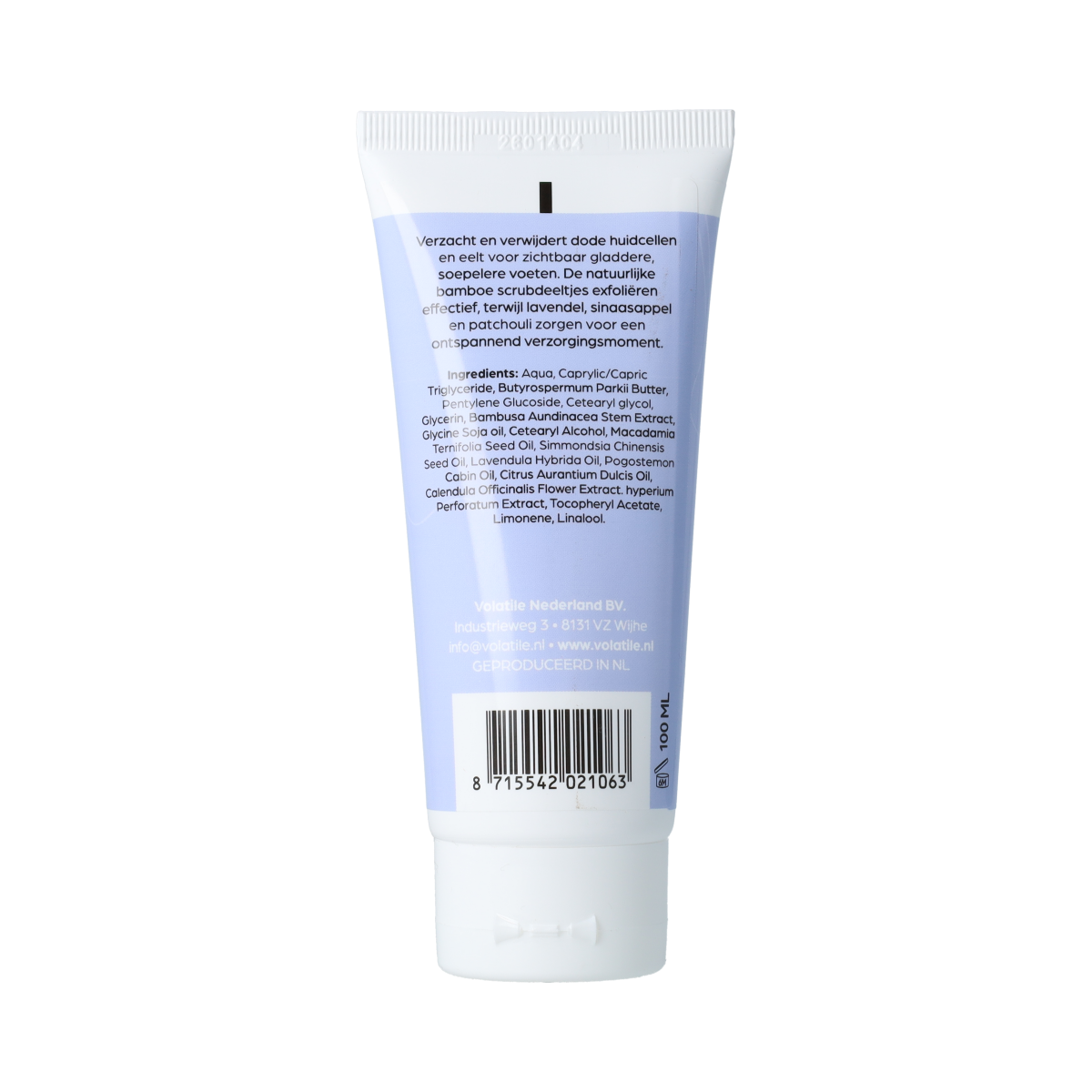 Volatile Voetenscrub ontspannend 100.00 Milliliter