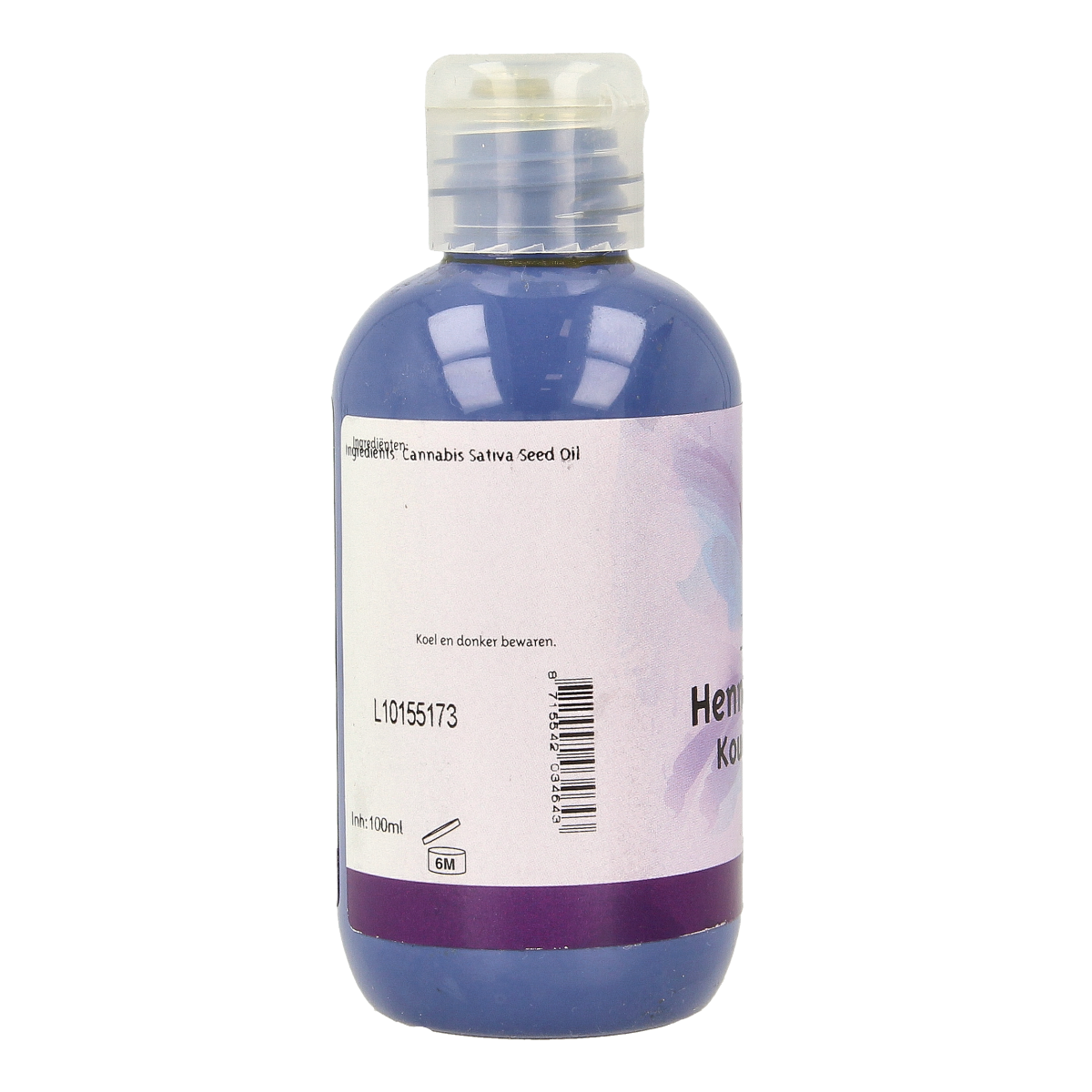 Volatile Hennepzaadolie koud geperst 100.00 Milliliter