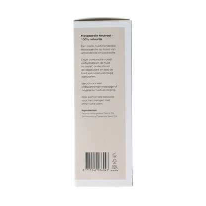 Volatile Massageolie neutral glas met pomp 100.00 Milliliter