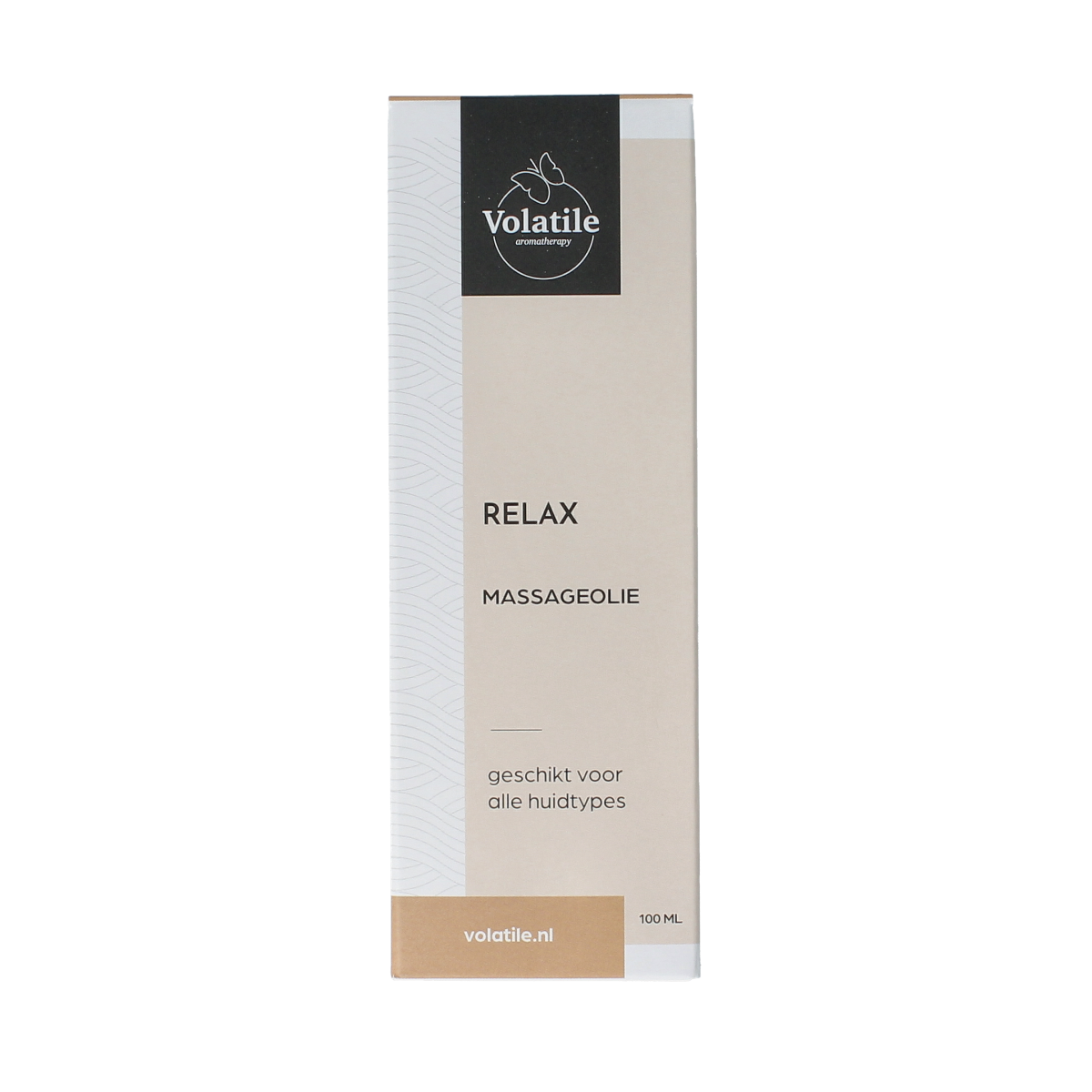Volatile Massageolie relax glas met pomp 100.00 Milliliter