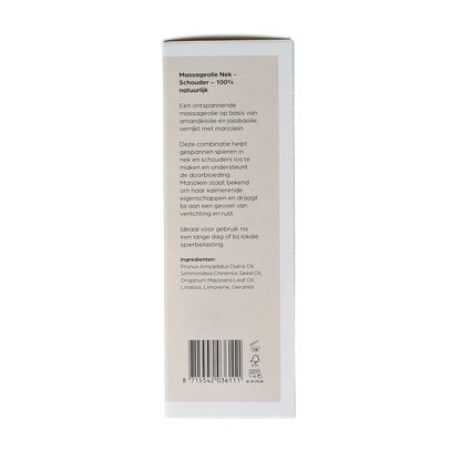 Volatile Massageolie nek/schouder glas met pomp 100.00 Milliliter
