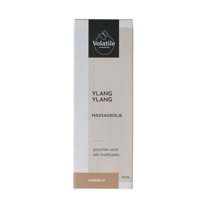 Volatile Massageolie ylang ylang glas met pomp 100.00 Milliliter