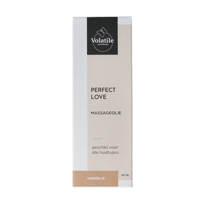 Volatile Massageolie perfect love glas met pomp 100.00 Milliliter