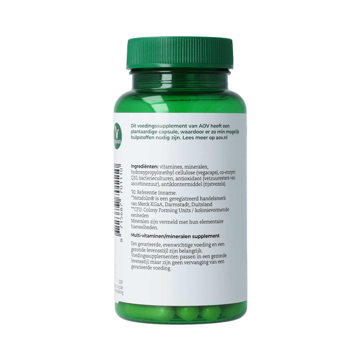 AOV 111 Multi biotica 60.00 Vegetarische capsules