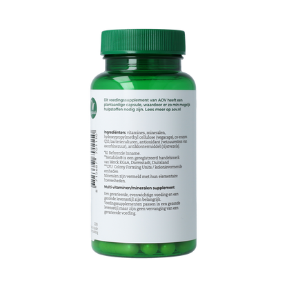 AOV 111 Multi biotica 60.00 Vegetarische capsules