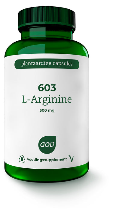 AOV 603 L-arginine 90.00 Vegetarische capsules