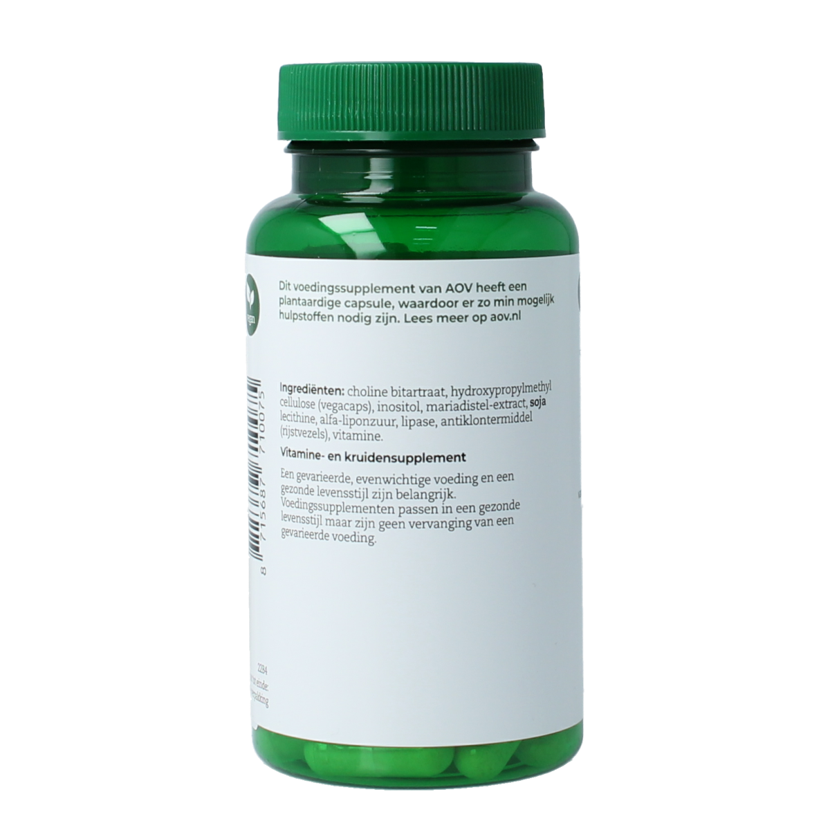 AOV 1007 Levernorm 60.00 Vegetarische capsules