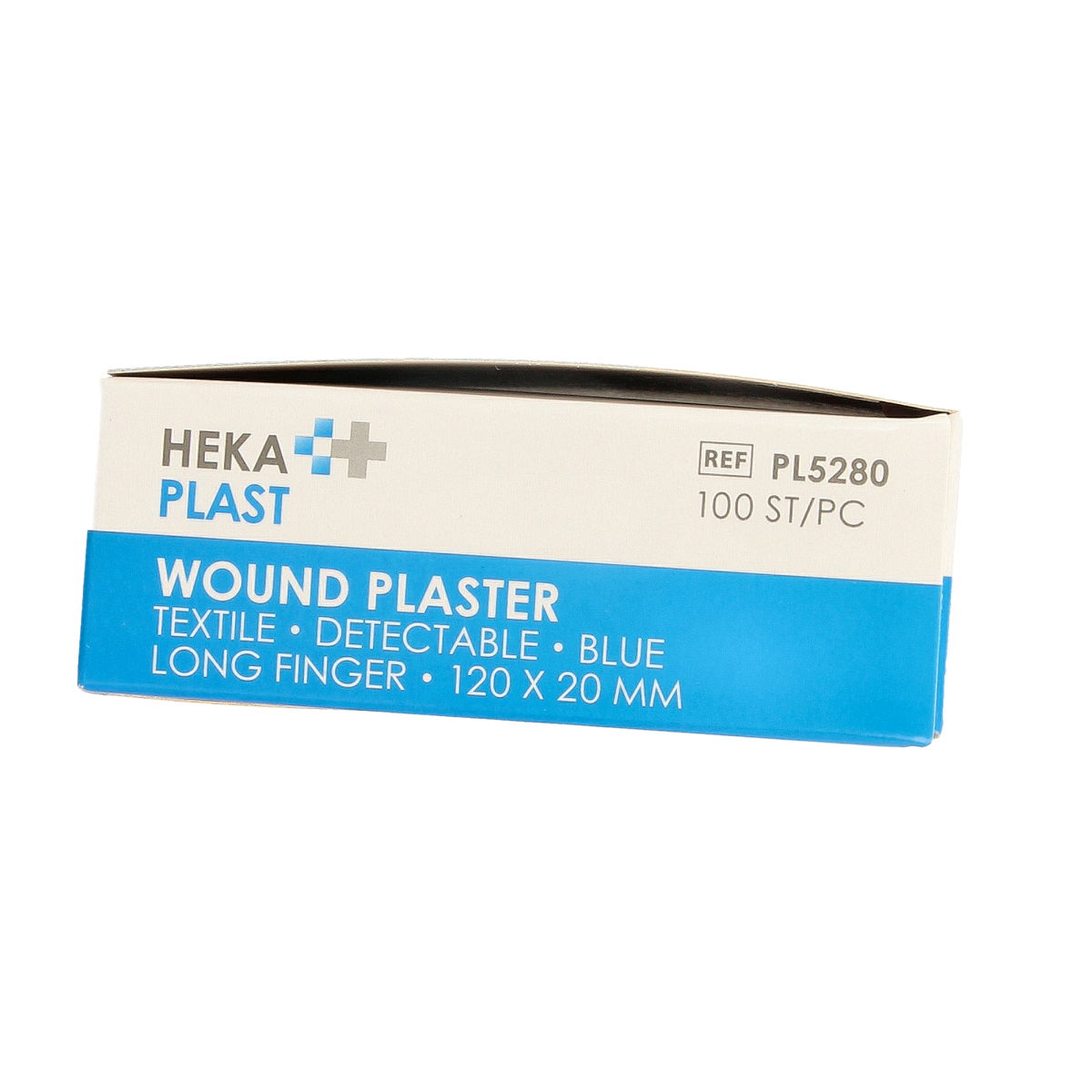 Hekaplast Vingerpleister detectable 120 x 20 haccp elastisch 100.00 Stuks