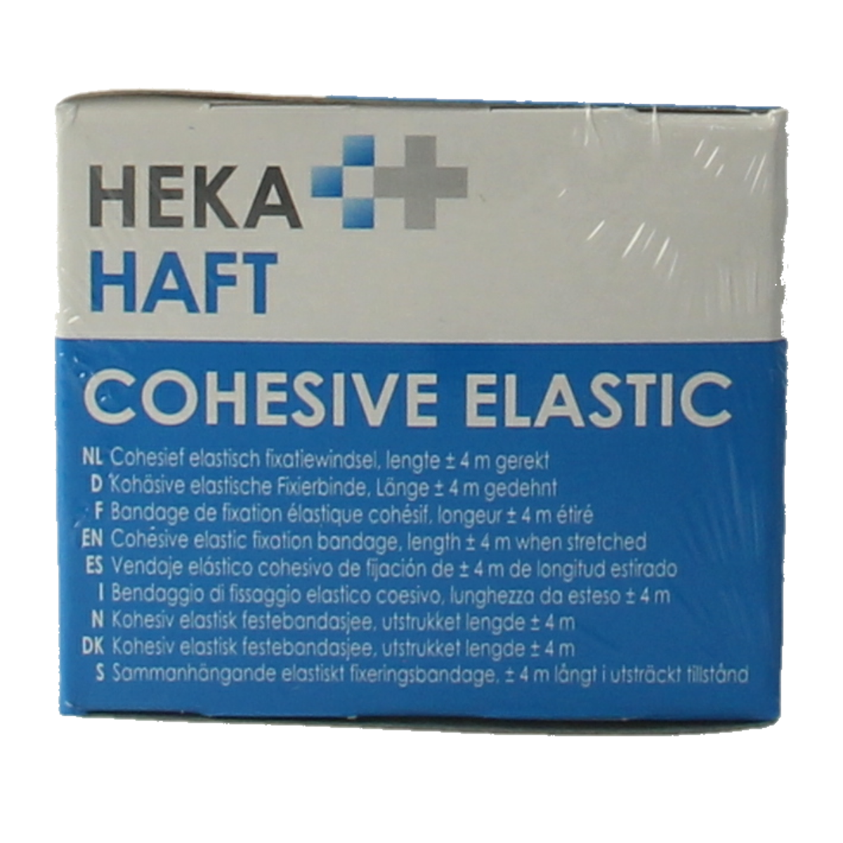 Hekahaft Cohesive windsel 4m x 4cm 5.00 Rol
