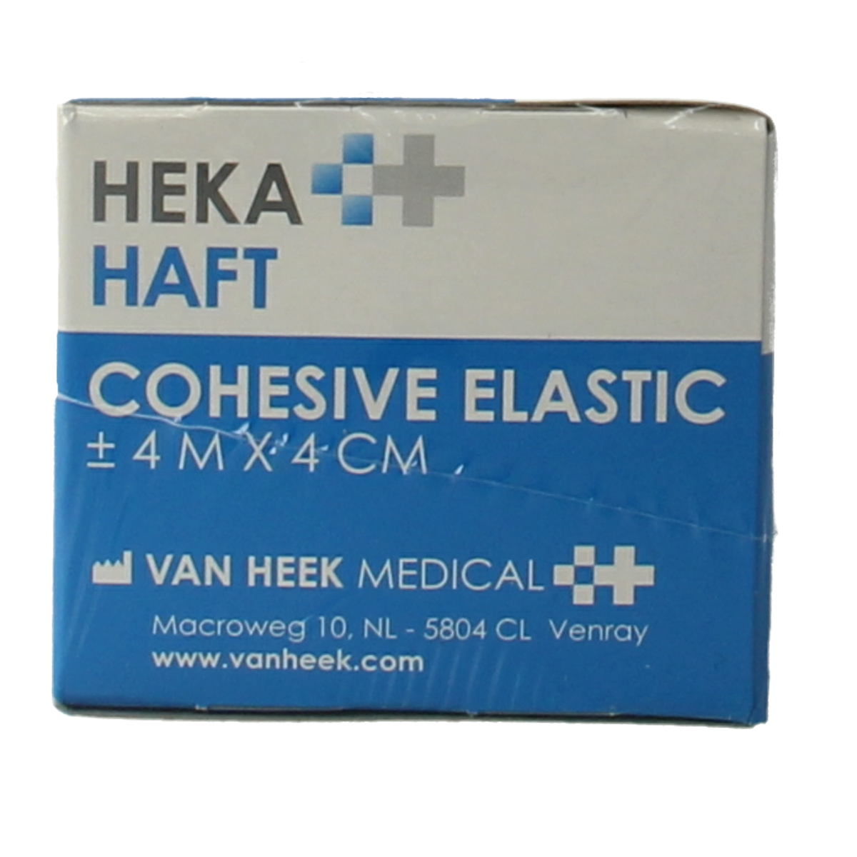 Hekahaft Cohesive windsel 4m x 4cm 5.00 Rol