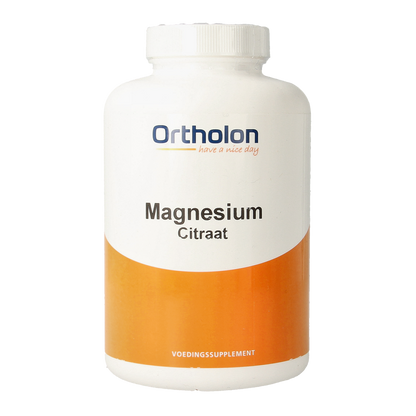 Ortholon Magnesium citraat 240.00 Vegetarische capsules