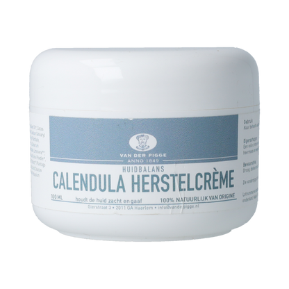 van der Pigge Huidbalans calendula herstel creme 100.00 Milliliter
