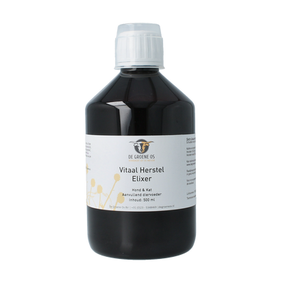 Groene Os Vitaal herstel elixer hond/kat 500.00 Milliliter