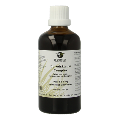 Groene Os Duivelsklauw complex paard/pony 100.00 Milliliter
