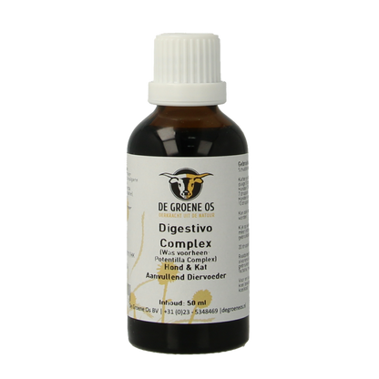 Groene Os Digestivo complex hond/kat 50 Milliliter
