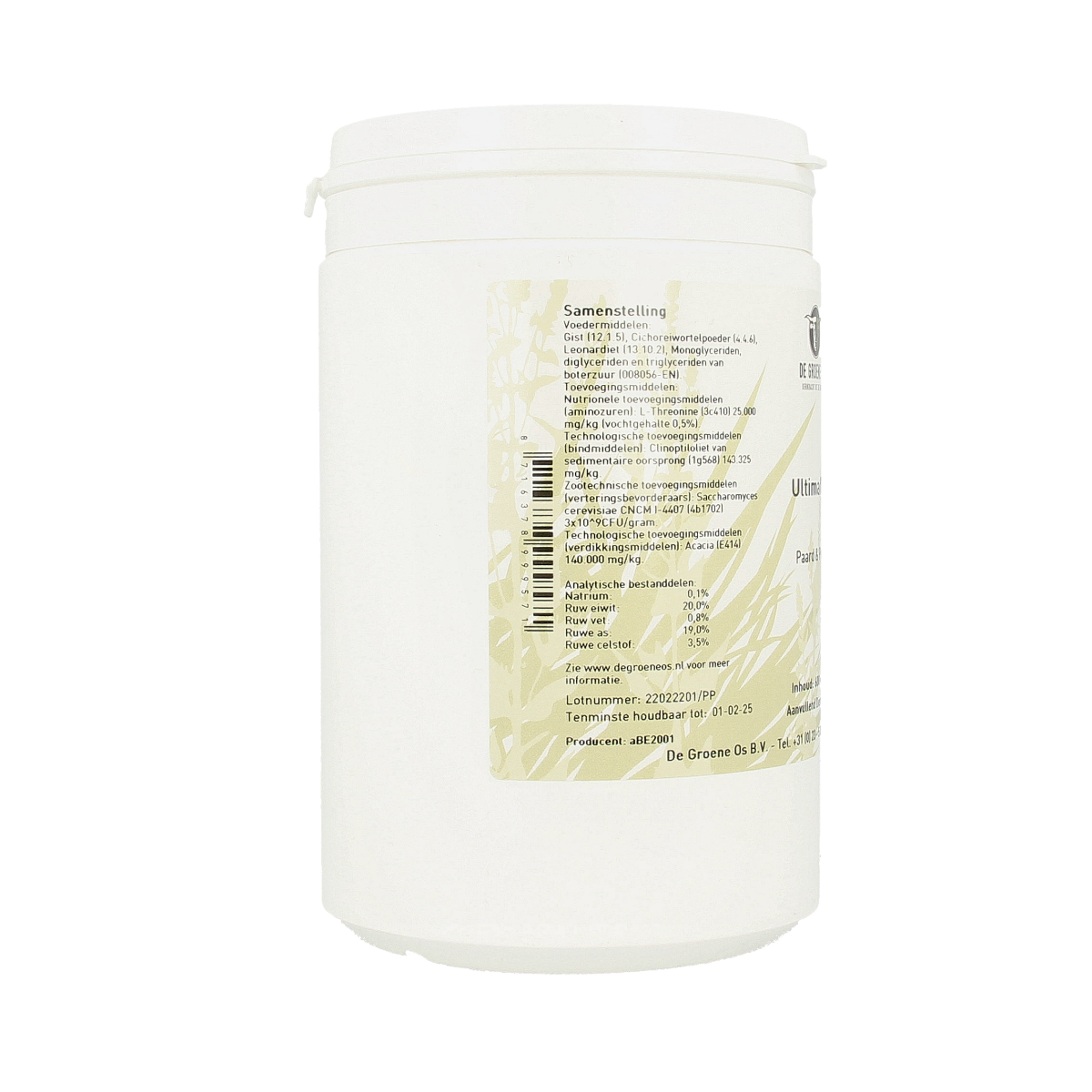 Groene Os Ultimaflor paard/pony 600.00 Gram